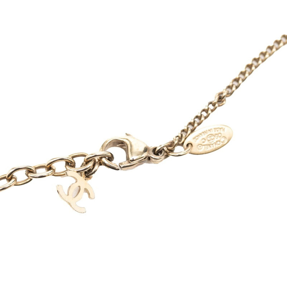 CHANEL Authentic Gold Logo Necklace - Picture 4 of 6
